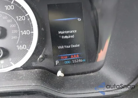 2021 Toyota Corolla Le z USA, uszkodzony, nr VIN 5YFEPMAEXMP156044